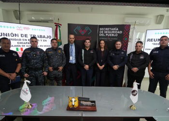 Aparicio Avendaño se reúne con el consejero de Seguridad de la Embajada de Alemania