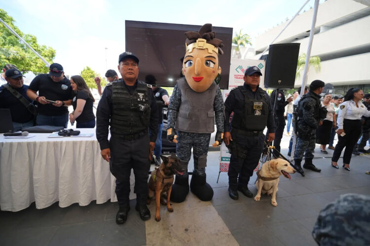 Participa Secretaría de Seguridad del Pueblo en Jornada de Paz por la Primavera