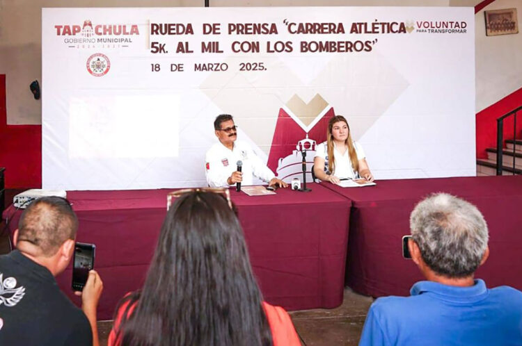Ayuntamiento de Tapachula invita a la carrera 5K ‘Al mil con los bomberos’