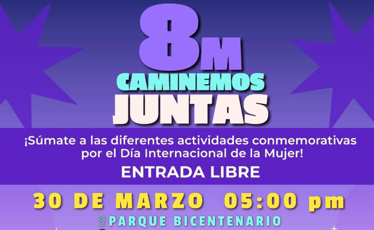 Invita Ayuntamiento de Tuxtla a ‘8M Caminemos Juntas’