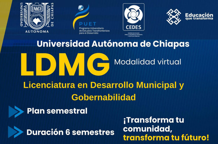 Sé parte de la licenciatura en Desarrollo Municipal y Gobernabilidad