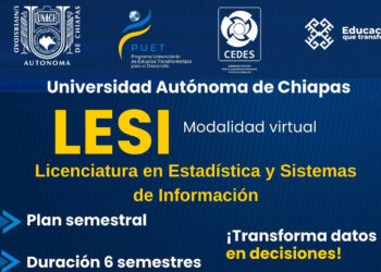 Invita UNACH a formar parte de la Licenciatura en Estadística y Sistema de Información