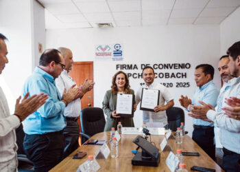 Cobach y UPChiapas signan convenio de colaboración