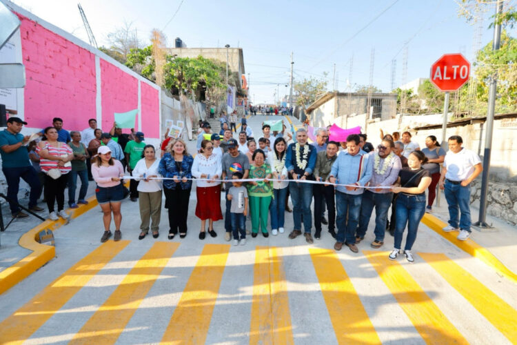 Mejoran infraestructura vial en Chiapas Solidario con más Calles Felices