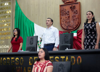 Seguiremos trabajando con humanismo, por la seguridad y paz de nuestro estado: Congreso