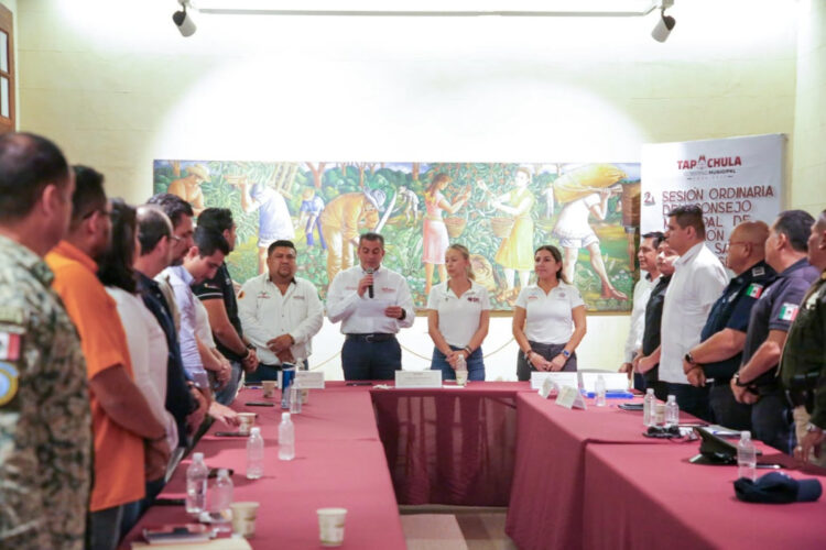 Yamil Melgar participa en la 2ª Sesión Ordinaria del Consejo Municipal de PC