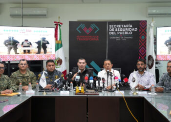 Jorge Llaven, Óscar Aparicio y Fuerza Armada, informan sobre detención de células delictivas