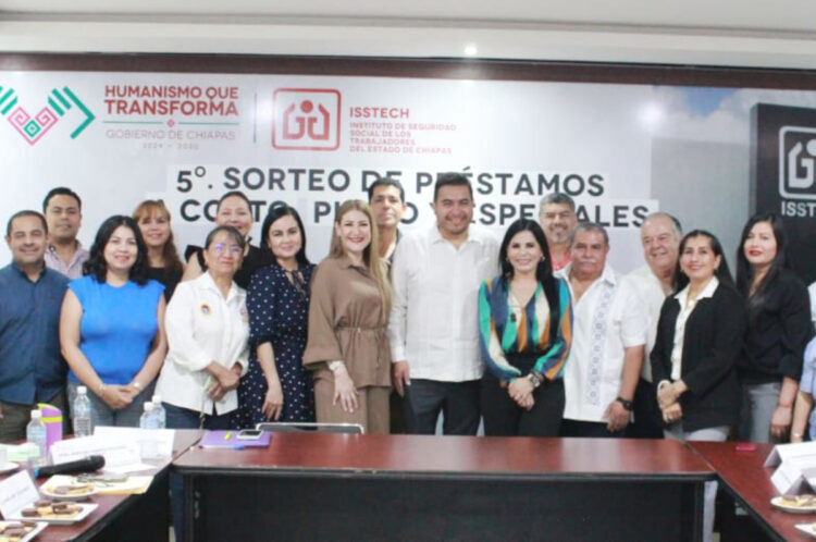 Efectúa Isstech 5º Sorteo de Préstamos Electrónicos a Corto Plazo y Especiales