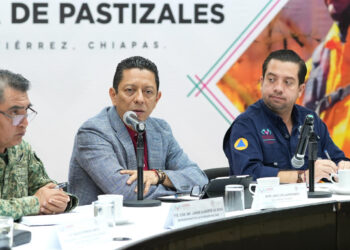 Reafirma Jorge Llaven compromiso con tareas de prevención y combate a incendios