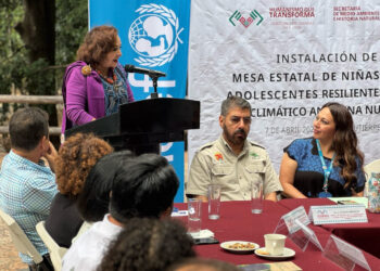 Instalan mesa estatal de niños y adolescentes resilientes al cambio climático en una Nueva ERA