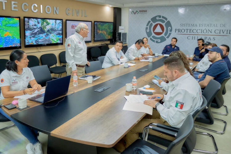 Gobierno de Chiapas fortalece coordinación de prevención y combate de incendios en regiones prioritarias