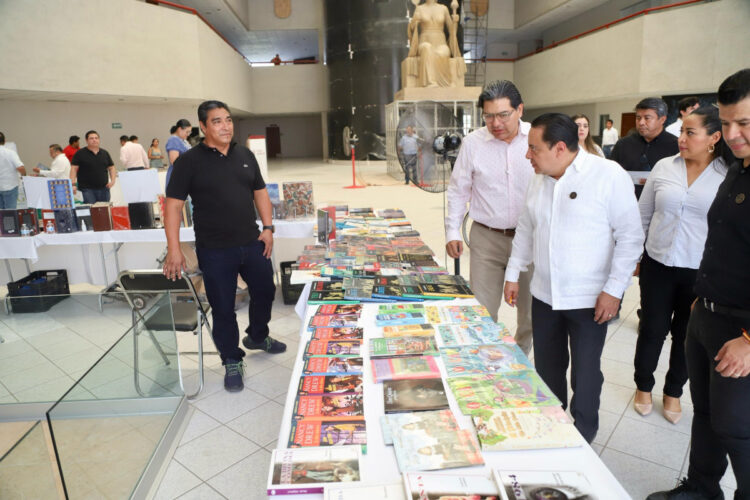 Inicia 1ª Feria del Libro ‘La Justicia es la Paz’ en el Poder Judicial