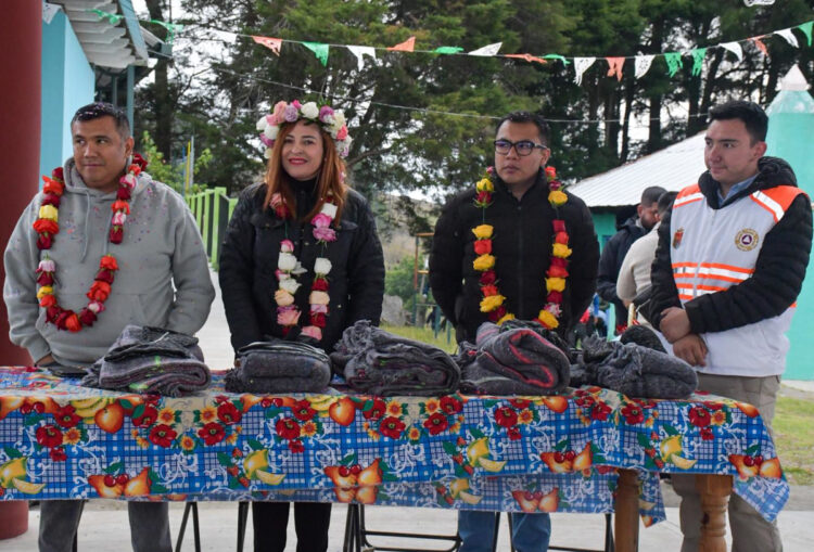 Visita Fabiola Ricci comunidad de Guadalupe Shuncalá