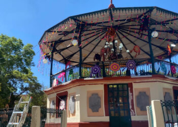 Renuevan infraestructura eléctrica en parque de feria y otros espacios públicos de SCLC