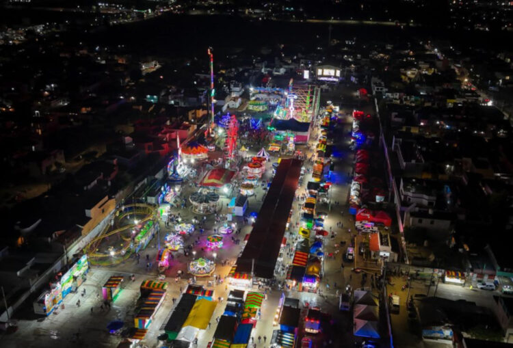 Reubican espacios en la Feria de la Primavera y de la Paz 2025