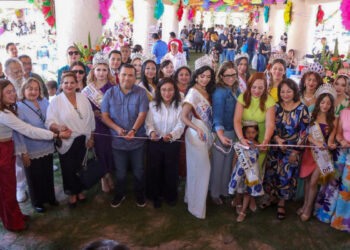 Presidenta Fabiola Ricci inaugura la 38ª edición de la Muestra Gastronómica