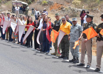 Encabeza Fabiola Ricci banderazo de inicio del Operativo Semana Santa 2025 en SCLC