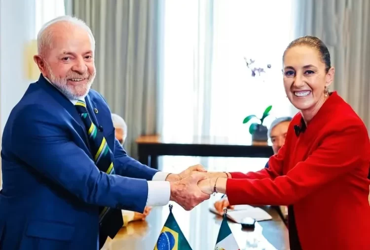 Sheinbaum acuerda con Lula da Silva fortalecer industrias