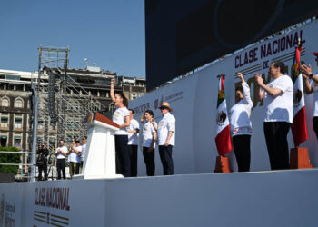 En México construimos paz y prosperidad: Sheinbaum