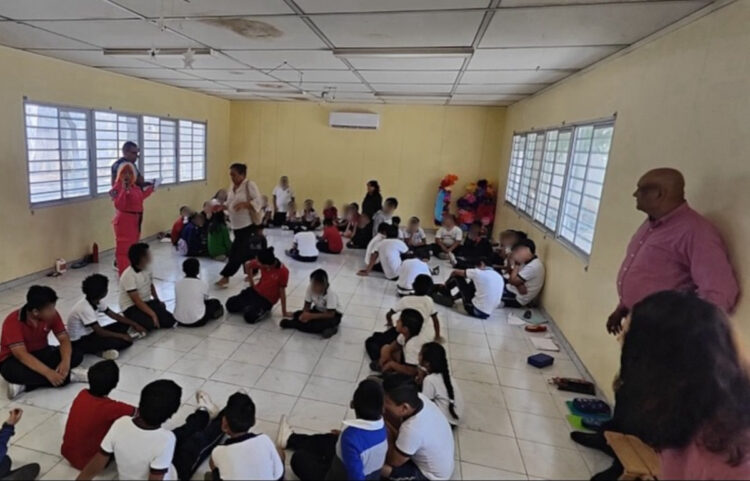 SSP imparte pláticas y teatro guiñol en escuelas para fomentar la prevención del delito