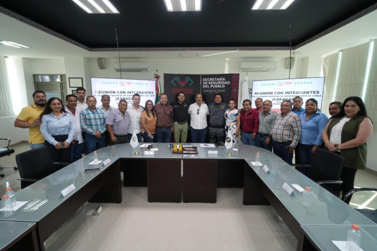 SSP fortalece coordinación con el sector transportista de la región