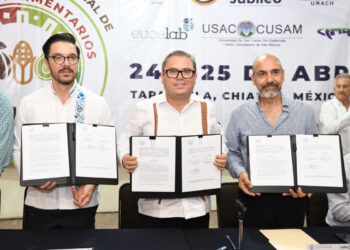 Firma UNACH convenios de colaboración con EUCELAB y la organización Heifer Internacional
