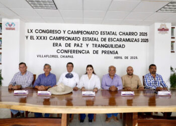 Valeria Rosales anuncia el Campeonato Estatal Charro 2025 en Villaflores