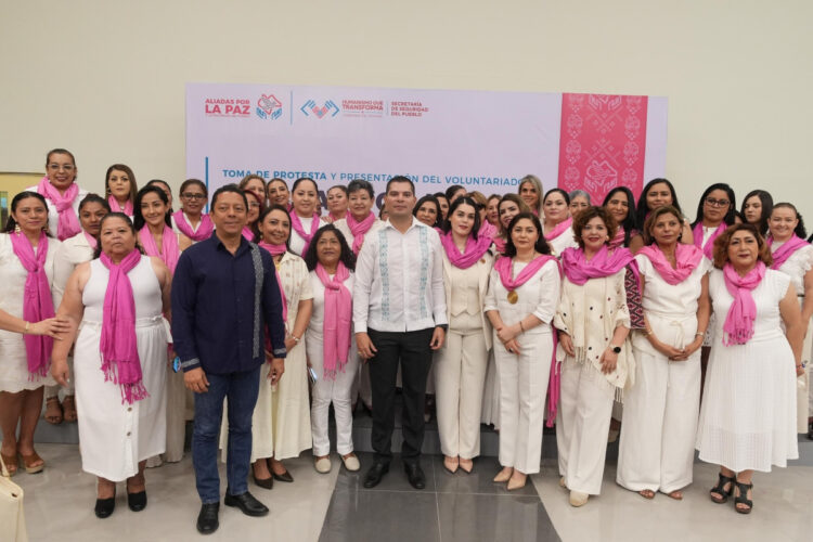 SSP Toma Protesta al Voluntariado ‘Aliadas por la Paz y la Seguridad del Pueblo’
