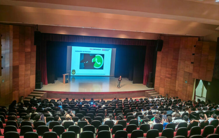 Promueven uso de la app ‘No Te Enganches’