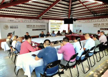 Participa Berriozábal en la Mesa de seguridad para la construcción de la paz