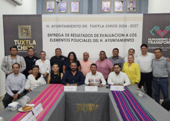 Municipios de la Costa y Soconusco se suman al llamado de pacificación certificando a sus policías: Llaven Villarreal