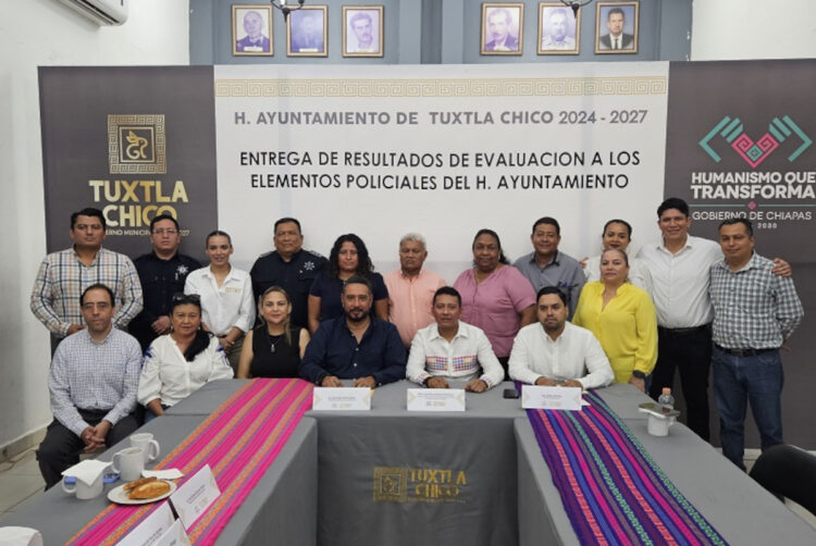 Municipios de la Costa y Soconusco se suman al llamado de pacificación certificando a sus policías: Llaven Villarreal