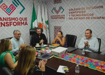 Cecytech y TBC, junto al Secretario de Educación, dan seguimiento al programa Chiapas Puede