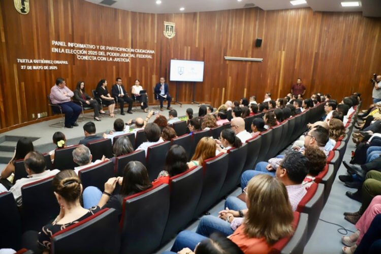 En el Poder Judicial se realiza el panel informativo ‘Conecta con la Justicia’