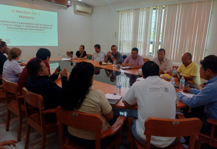 Realizan 2ª Mesa de Trabajo del Consejo Municipal de Cuencas de Tapachula