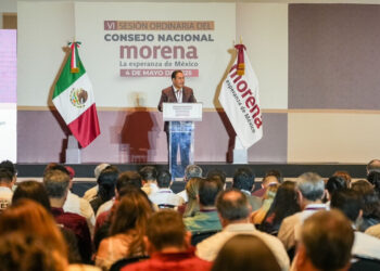 Eduardo Ramírez participa en la VI Sesión Ordinaria del Consejo Nacional de Morena