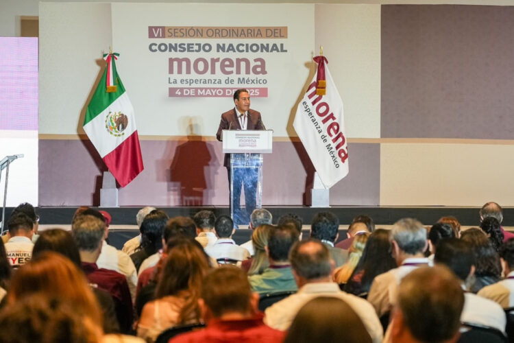 Eduardo Ramírez participa en la VI Sesión Ordinaria del Consejo Nacional de Morena