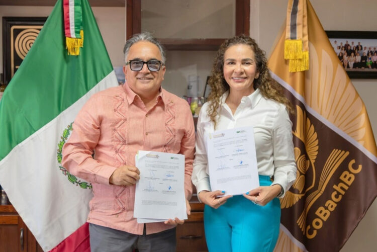 IAP Chiapas y Cobach Baja California suscriben convenio de colaboración para fortalecer la capacitación docente