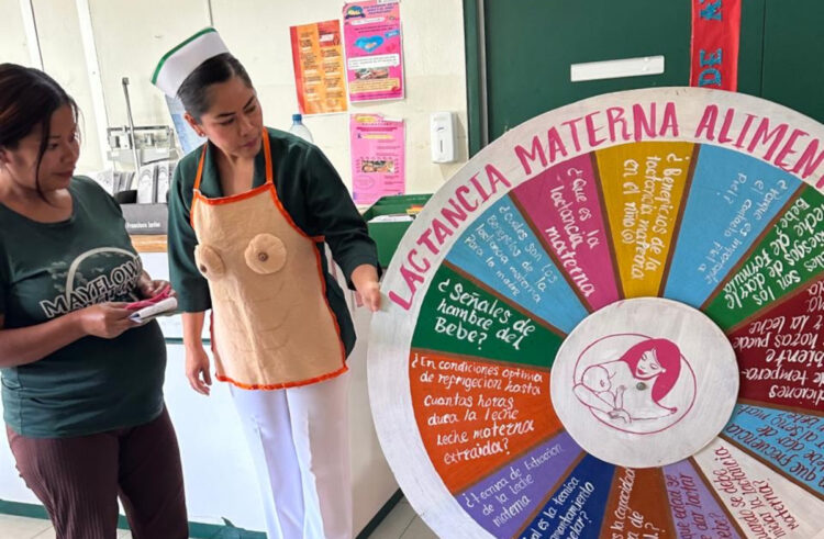 Garantiza IMSS Chiapas lactancia materna en el régimen ordinario y Programa IMSS-Bienestar