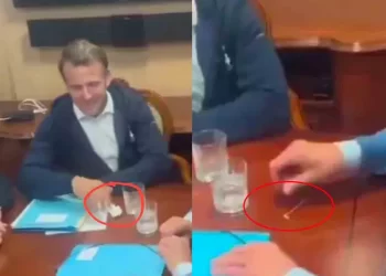 Video viral mete en problemas a Macron, Merz y Starmer en su viaje a Ucrania