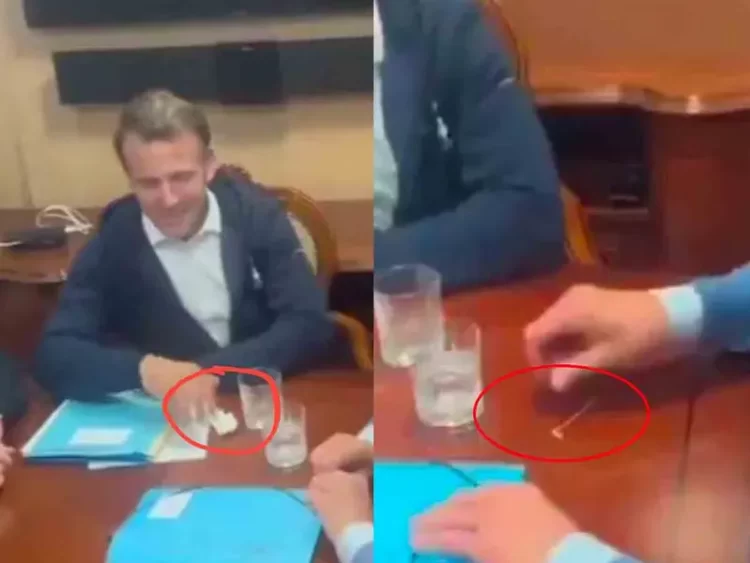 Video viral mete en problemas a Macron, Merz y Starmer en su viaje a Ucrania
