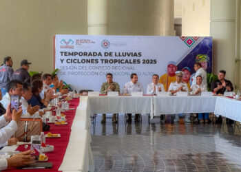 PC Chiapas activa Consejos Regionales ante la temporada de lluvias y ciclones tropicales 2025