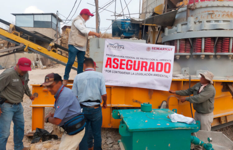Profepa clausura predio en Jiquipilas