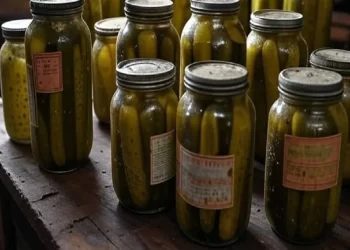 Alerta: Retiran pepinillos contaminados con salmonela