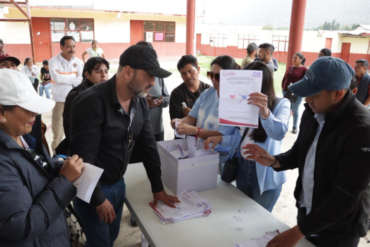 Se realiza elección de la Mesa Directiva en la colonia 5 de Marzo