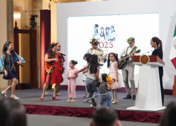 En el Día del Niño, Claudia Sheinbaum inicia obras de construcción de 5 centros de educación y cuidado infantil en Cd. Juárez