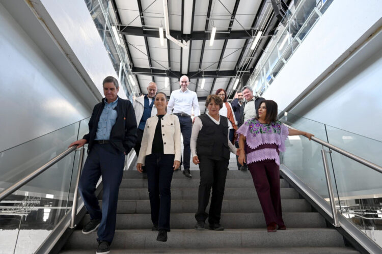 Claudia Sheinbaum inicia pruebas preoperativas del trolebús Chalco-Santa Marta; se inaugura el 18 de mayo