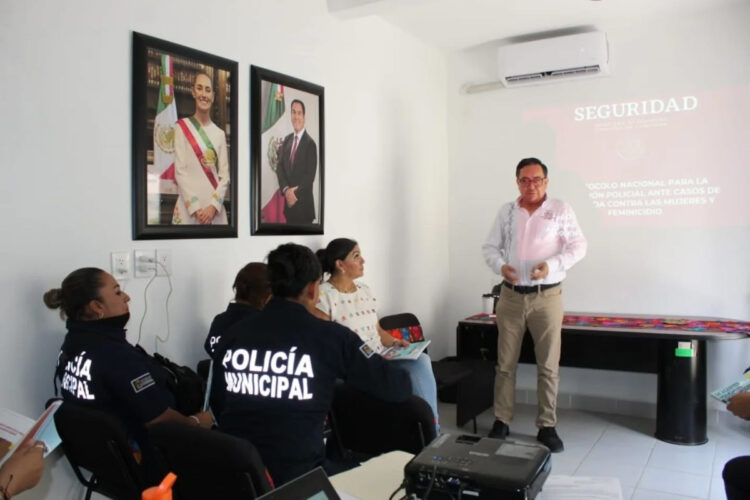 SSP y ayuntamiento de Chiapa de Corzo culminan capacitación en materia de violencia de género