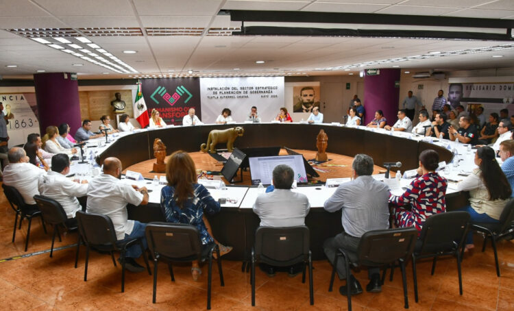 SSP participa en la instalación del Sector Estratégico de Planeación de Gobernanza