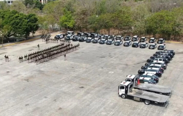 SSP realiza revista administrativa de correcto protocolo a personal operativo